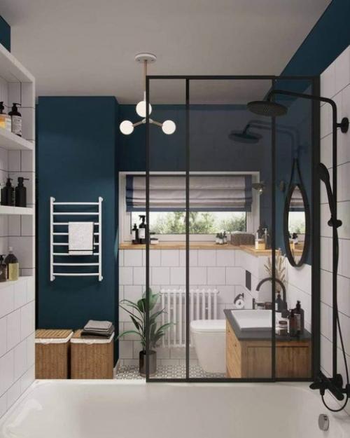 Ванная комната в скандинавском стиле. 08