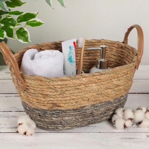 Один из трендов в интерьере - использовать корзины для хранения вместо ящиков. 05